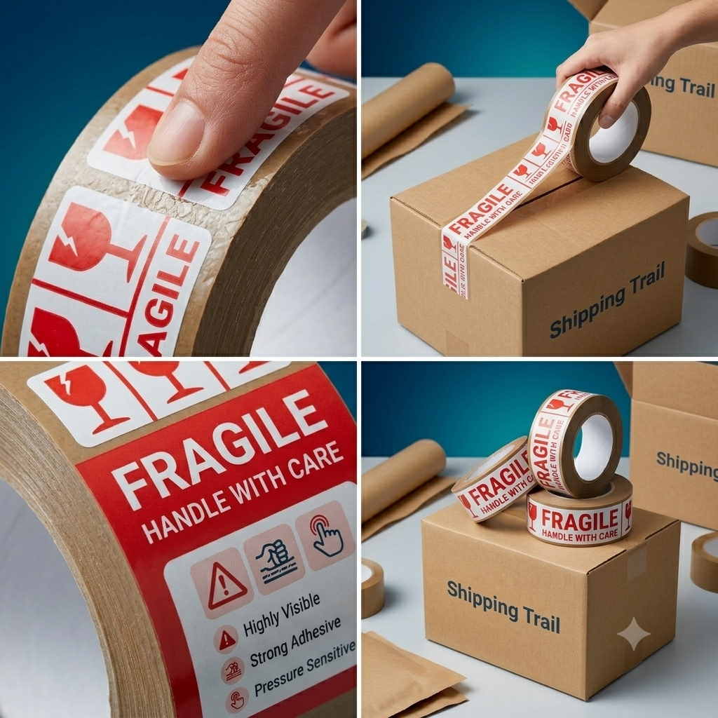 Custom Fragile / Handle With Care Tape