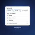 Delivery Notifications Widget